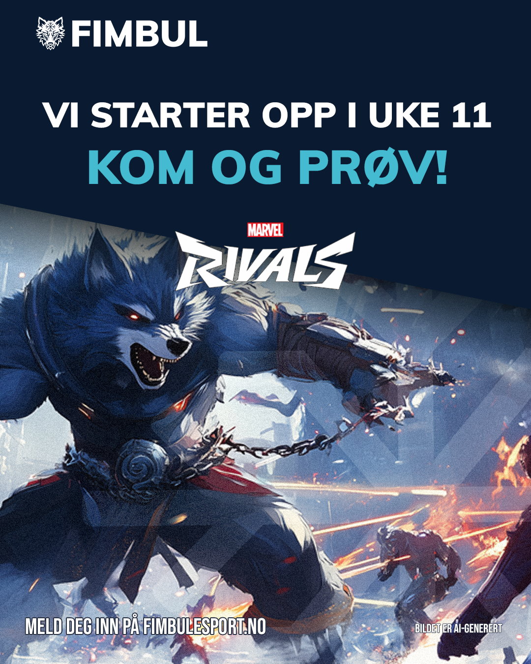 Fimbul e-sport Oppstart Marvel Rivals Stavanger 